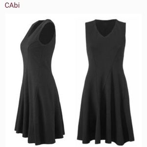 CAbi fit and flare performance skater dress Size L